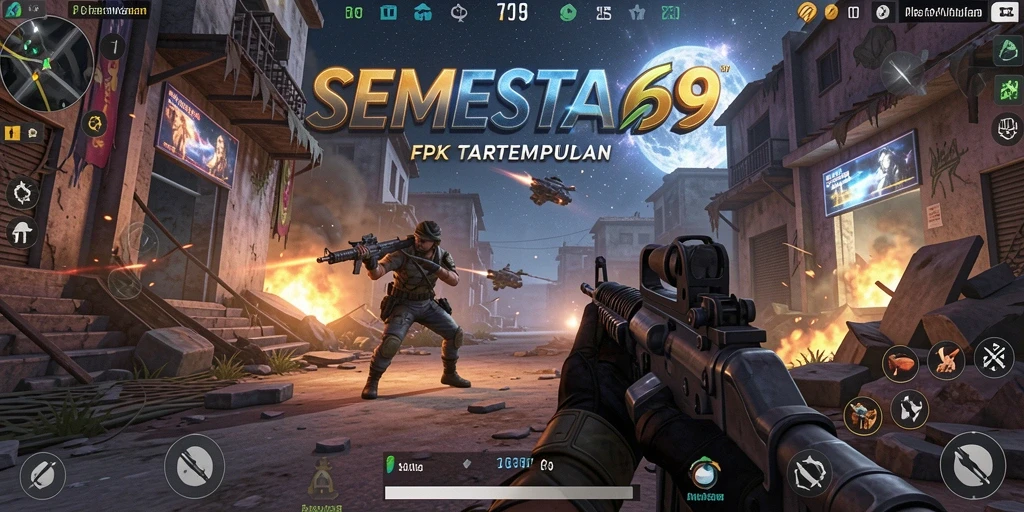 Tangkapan layar menunjukkan intensitas pertempuran dalam SEMESTA69.